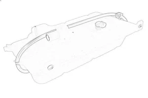 Expansion Tank, coolant OE IVECO 504136607 - Picture 1 of 8