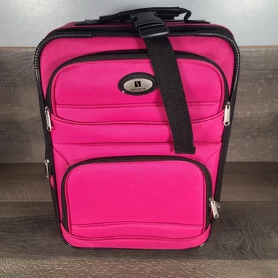 Equipaje de Ocio Rosa Maleta Expandible 19" Sobre Ruedas Equipaje de Mano Foto 1 de 4