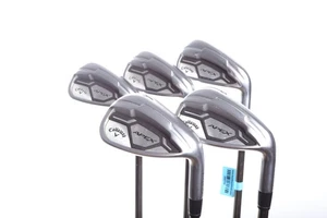 Callaway Apex CF16 Iron Set 7-PW, AW -0.5 in Seniors Flex Graphite Shaft Good - Picture 1 of 9