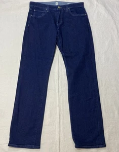 Pantalones de mezclilla para hombre Agave azules Waterman relajados rectos 35x33 EE. UU. Laguna Blanca - Imagen 1 de 19