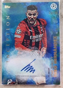 Topps Inception 2021/22 Theo Hernandez 30/49 Autograph - Bild 1 von 4