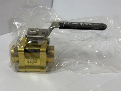 SWAGELOK  / Ball Valve / Brass 3-Piece 60 Series  / B-63TF8 - Image 1 of 4