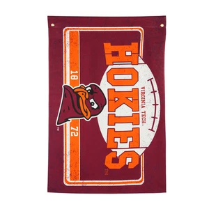 Virginia Tech, Linen Estate Flag,17l903 - Picture 1 of 3