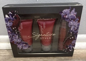 Kenra Platinum Signature Style Travel Set Shampoo Conditioner Top Coat 3pc 1oz - Picture 1 of 6