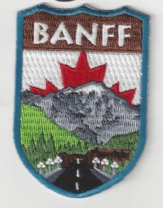 Banff Alberta Canada Souvenir Patch - Picture 1 of 1