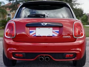 Red White Blue Union Jack Flag Trunk Boot Graphic for Mini Cooper 2014-2024 - Bild 1 von 3