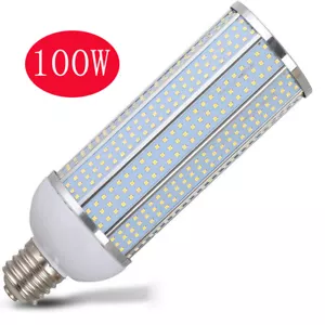 1000W Equivalent LED Corn Light Bulb 100W 12000 Lumen 5000K Daylight White E26 - Picture 1 of 10