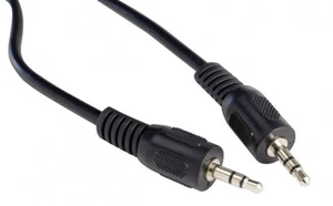6ft Male to Male 3.5MM Audio Cable Wire Headphone Out to Aux Input - Picture 1 of 2