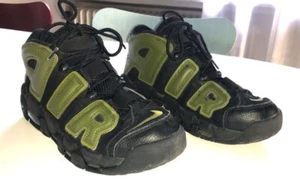 NIKE AIR MORE UPTEMPO Oliv-Grün Gr. 42 UK 7,5 US 8,5 - Bild 1 von 14