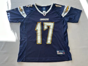Onfield NFL Reebok Womens M-SD CHARGERS-Philip Rivers #17 Jersey-READ Condition - Picture 1 of 15