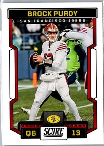 2023 Score Brock Purdy #169 San Francisco 49ers - Picture 1 of 2