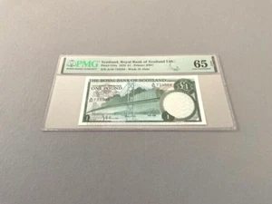 Schottland 1 Pound P-334a 1970 PMG 65 EPQ - Bild 1 von 4
