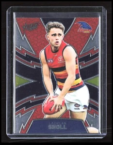 AFL 2024 Select Luminous Thunder Adelaide Crows Lachlan Sholl 326/599 Card LT17 - Bild 1 von 8