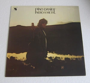 -PINO DANIELE NERO A METAL / LP ITALY 1980 + INNER - Picture 1 of 9