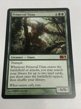 Primeval Titan - M11 Mythic - Magic The Gathering MTG / NM