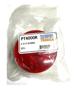 Prima Tronics PT4000R 40 Series 4” Red Incandescent Stop Turn Tail Lamp Light - Imagen 1 de 1