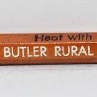1950s Butler Rural Electric Co-op Go Electric Heat With Wire Oxford Ohio Pencil