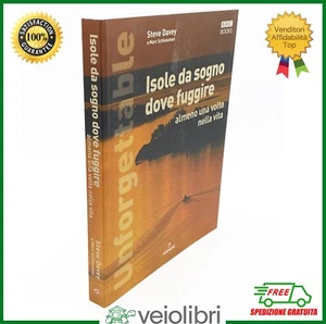 ✅ Libro UNFORGETTABLE Isole da sogno dove fuggire almeno una volta nella vita  - Imagen 1 de 1