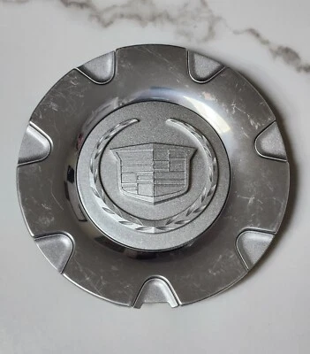2004 - 2006 Cadillac SRX OEM Wheel Center Cap Chrome & Silver  - Image 1 of 4