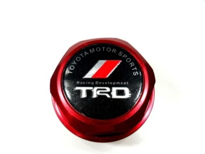Tapa de llenado de aceite de motor JDM roja para Toyota Levin Corolla MR2 Yaris Supra 3JZ Foto 1 de 4