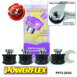 Powerflex FrUpper Braccio al Telaio Boccole Camber per Seat Exeo 2009-2014 PFF3-203G - Foto 1 di 12
