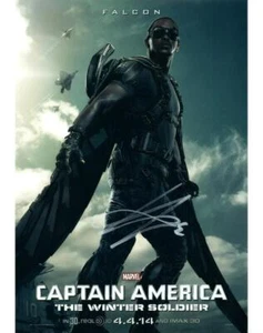 Anthony Mackie signed 8x10 Foto handsigniertes Bild mit COA - Bild 1 von 1