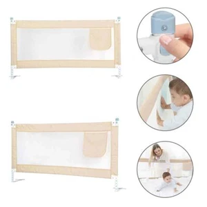 Bettschutzgitter Kinderbettgitter Rausfallschutz Bettgitter Baby Kinder 200*80cm - Bild 1 von 12