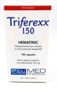 Triferexx 150 Iron Supplement 100 Capsules - Picture 1 of 2