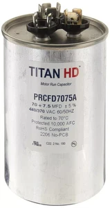 Titan Hd Prcfd7075a Motor Dual Run Cap,70/7.5 Mfd,440V,Round - Picture 1 of 3