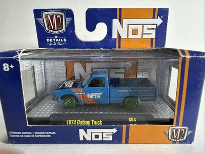 M2 Machines O'reilly Exclusive, 1974 Datsun, NOS Truck  s84 CHASE diecast I9 - Image 1 of 4