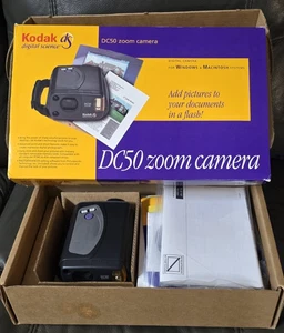 Kodak DS Digital Science DC50 Zoom Digital Camera + Box & Access. - Works 1997 - Picture 1 of 16