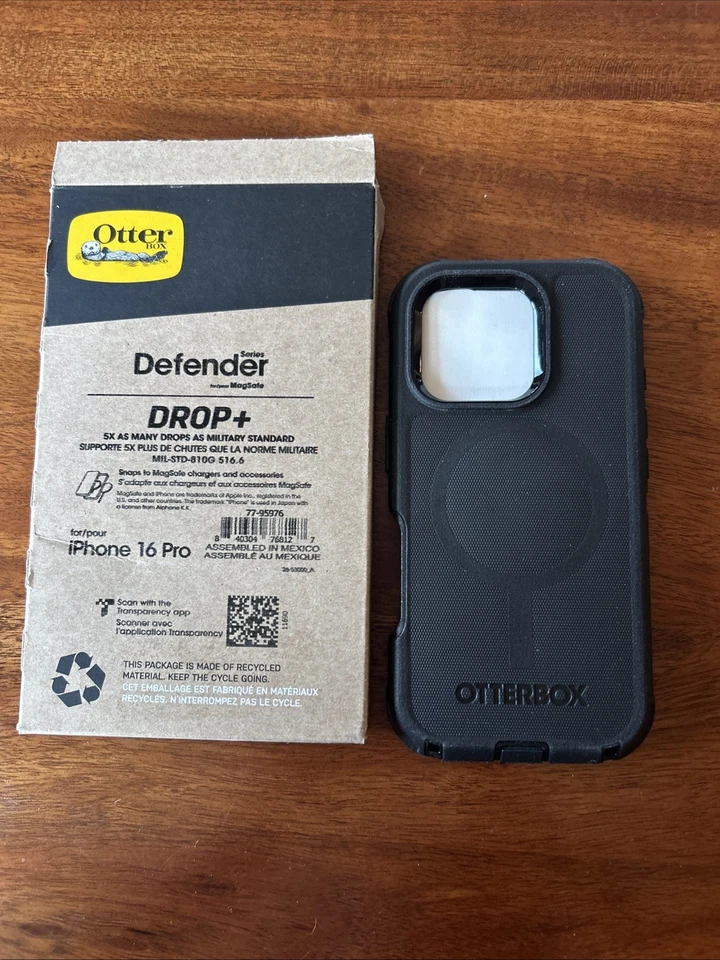 Otterbox Defender Series for iPhone 16 Pro MagSafe Black - Image 1 of 1