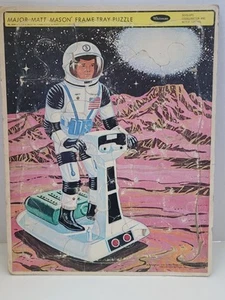 Vntg 1968 Major Matt Mason Frame Tray Puzzle RARE. Whitman No. 4559 - Picture 1 of 9