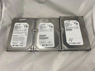 3 Seagate Barracuda 2x 160GB 1x 200GB SATA 3.5" HDD Hard Disk Drive - Image 1 of 4