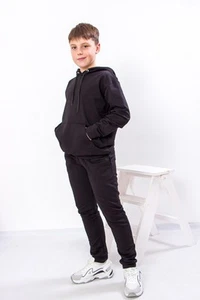Classic Boys’ Hoodie & Joggers Set – Loose Fit Pants with Cuffs & Hoodie, Any... - Picture 1 of 16