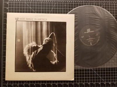 U2 Wide Awake In America EP 1985 1ST PRESS VG+/VG+ Bono BRIAN ENO Daniel Lanois - Image 1 of 4