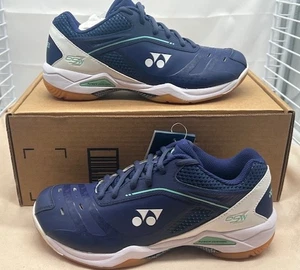 Yonex Power Cushion 65 Z Wide Badminton Shoes Navy Blue NIB - Size M7 / W8.5 - Picture 1 of 9