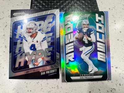 2024 Panini Prestige #PH-DPT Dak Prescott Power House + Hype Card Cowboys - Image 1 of 2