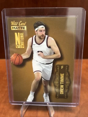 2022 Wild Card Matte DREW TIMME - National VIP - GOLD #MBN-5 - Image 1 of 2