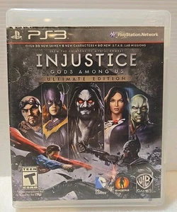 Injustice Gods Among Us Ultimate Edition PS3 Sony PlayStation 3 CIB - Bild 1 von 4