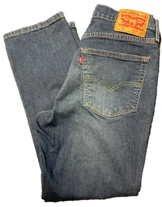 Levis Original 541 Jeans Herren 33x30 Straight Cut 90s Blau Denim Red Tag Jeans - Bild 1 von 4
