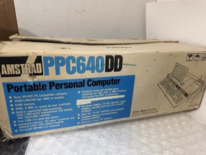 AMSTRAD PPC 640 Vintage Portable Computer - Picture 1 of 19