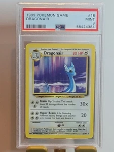 1999 Pokémon DRAGONAIR PSA 9 PERFECT CENTERING - FRESH SLAB - Picture 1 of 3