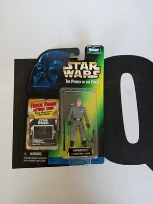 Star Wars Poder de la Fuerza POTF Tarjeta Verde Figuras Básicas Capitán Piett Foto 1 de 2
