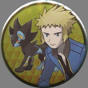 Pokemon Center Exclusive Denji & Rentorar Enamel Pin Sinnoh Badge Collection - Picture 1 of 1