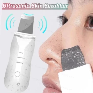 Ultrasonic Skin Scrubber Peeling Blackhead Remover Deep Face Cleaning Skin Scrub - Picture 1 of 6