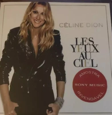 CELINE DION “LES YEUX AU CIEN” BRAND NEW OFFICIAL BRAZILIAN CD PROMO