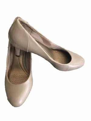 Zapatos de salón Life Stride Soft System para mujer Parigi color tostado nude tacones sin cordones 8,5 M Foto 1 de 3