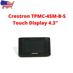 Crestron TPMC-4SM-B-S Touch Display 4.3" Black LCD - Picture 1 of 6