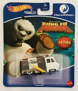 Hot Wheels 2022 Character Cars Dreamworks Kung Fu Panda Po Ping - Picture 1 of 6